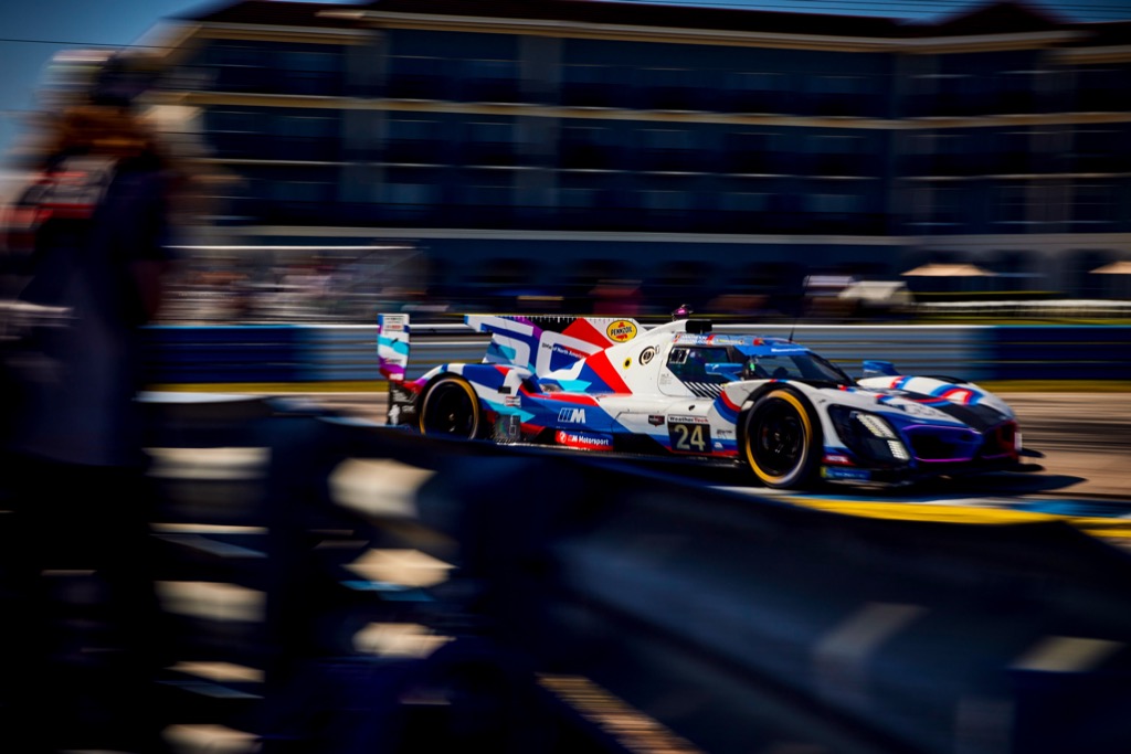 Kevin Magnussen starter fra pole position på Sebring
(Foto: BMW M Motorsport)